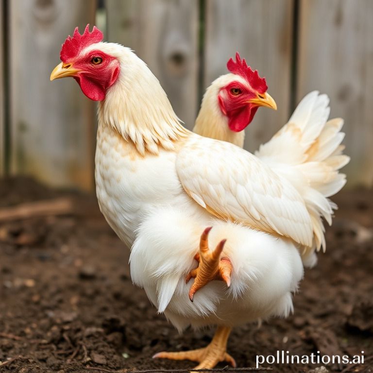 how to pop a chickens leg back into place